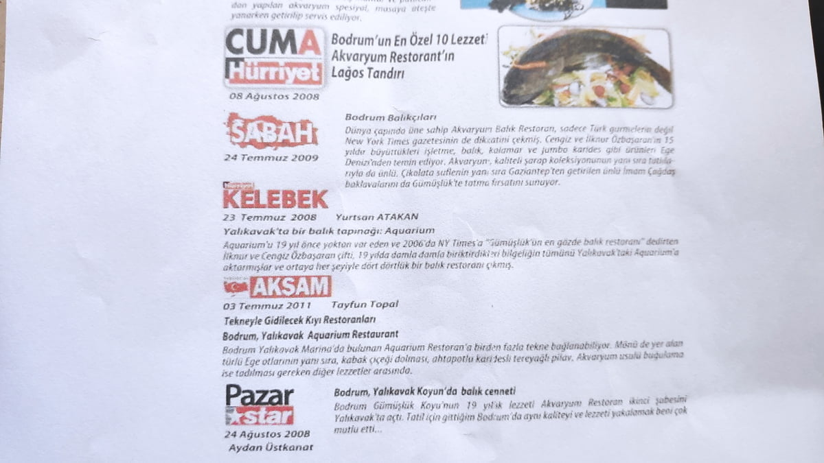 Aquarium Gümüşlük 2