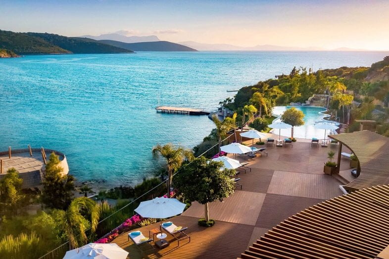 САМЫЕ РОСКОШНЫЕ ОТЕЛИ БОДРУМА Le Meridien Bodrum Beach Resort
