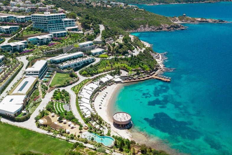 САМЫЕ РОСКОШНЫЕ ОТЕЛИ БОДРУМА Le Meridien Bodrum Beach Resort