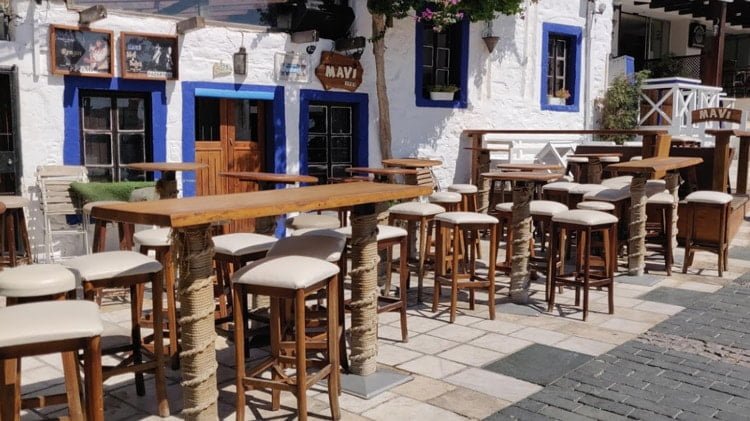 BODRUM BAR STREET AND TOP BARS OF BODRUM 7 Bodrum Barları - Mavi Bar