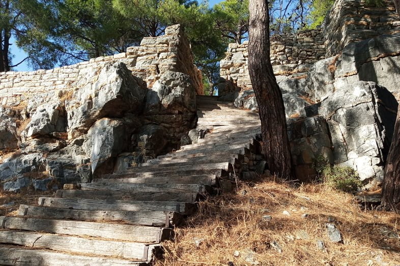 BODRUM'UN TARİHİ YERLERİ - BODRUM'DA GÖRÜLMESİ GEREKEN TARİHİ YERLER Pedasa Antik Kenti